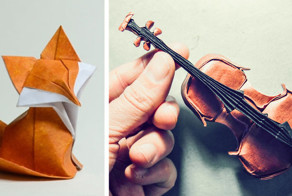 16 потрясающих бумажных скульптур в честь Всемирного дня оригами