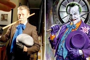 This Dad Poses For Movie Posters That His Son Paints