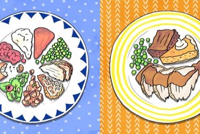 Что способ расположения еды на тарелке говорит о тебе