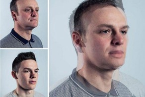 Отцы и дети: фотограф совместил фотографии отцов и сыновей, чтобы показать, насколько они похожи