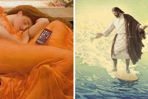 Если бы классические картины были созданы в наши дни