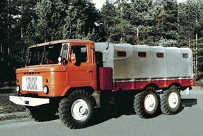 Удлиненный опытный грузовой автомобиль ГАЗ-34 и ГАЗ-63