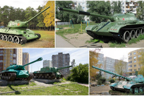 Танки в городе, или Реальные боевые машины, которые можно потрогать руками