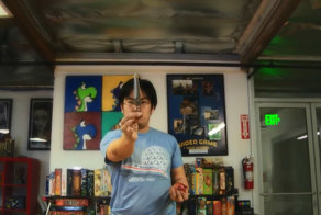 Виртуозное метание ножей