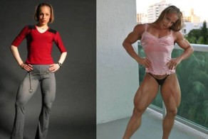 8 женщин и их шокирующие стероидные преобразования