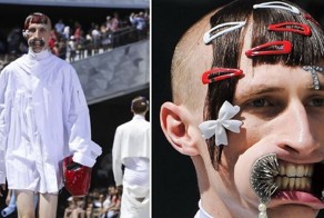 Эта коллекция «мужской моды» заставила зрителей плакать от смеха