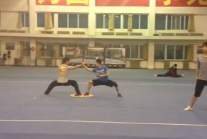 Вот как надо отрабатывать показательный бой!