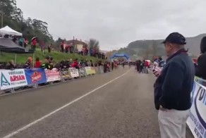 Благородный поступок на финише велогонки в Испании