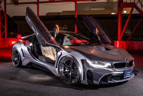 BMW i8 Cyber Edition - пришелец из космоса