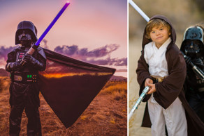 Фотопроект: дети в образах из «Звездных войн»