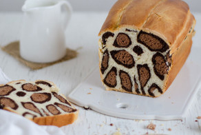 Французский пекарь раскрывает секрет, как приготовить молочный хлеб с леопардовым рисунком