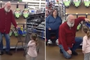 Настоящая рождественская история. Дедушка решил подыграть девочке, которая подумала что он Санта