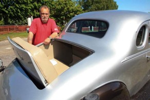 Отреставрированный Chevrolet Sport Coupe 1937 года