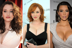 20 знаменитостей с самыми шикарными бюстами 