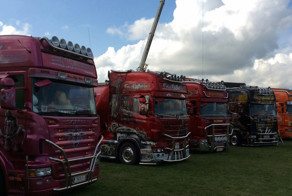 Шоу грузовиков в Финляндии - Power Truck Show