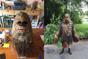 Реалистичный костюм Чубакки своими руками