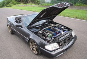 Японцы установили в классический Mercedes-Benz SL мотор 2JZ от Toyota