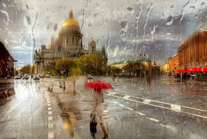 Дождливые пейзажи петербургского фотографа, словно написанные маслом