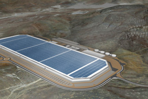 Строительство "Гигафабрики" Tesla