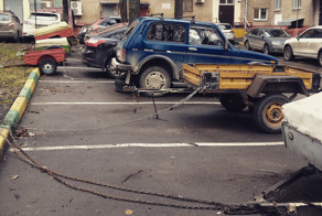 Легальный способ "застолбить" парковочное место во дворе