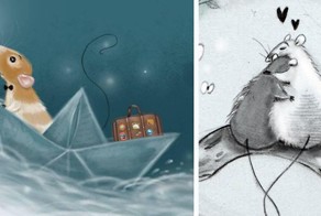 Голландская художница рисует очаровательные иллюстрации мышей и крыс