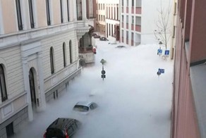 Странный "Туман" заполнил улицы города в Германии