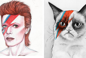 Художники отдают дань памяти покойному Дэвиду Боуи