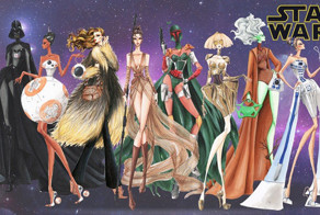 Мир высокой моды: коллекция платьев от кутюр Star Wars