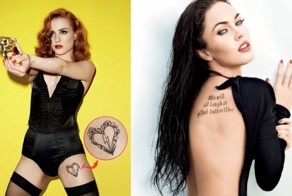 17 самых сексуальных знаменитостей, у которых есть татуировки