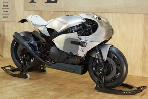 Экзотический байк на базе старенькой Хонды