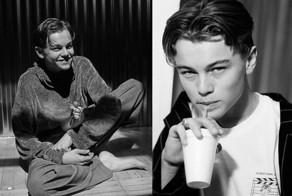 Неизвестные фото юного Ди Каприо