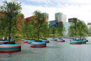 A Floating Forest To Be Installed In Rotterdam