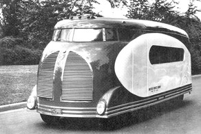 Поезда с автомобильным дизайном 30-х годов