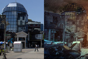 Житель Сербии представил, как бы выглядел его город после Апокалипсиса