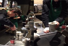 Страдающий синдромом аутизма бариста поразил посетителей кофейни