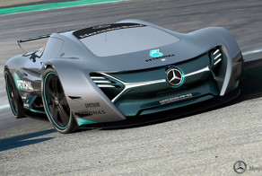 Электрический суперкар будущего от Mercedes-Benz
