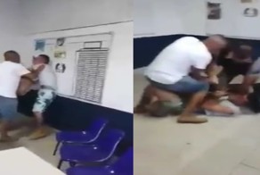 Я тебя породил, я тебя и убью. Папа навещает сына в полицейском участке