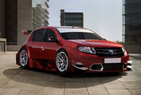 Обычные машины в стиле DTM