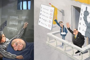 Дуэт художников иллюстрирует шокирующую реальность современного общества