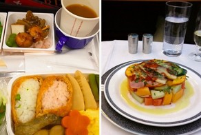 Обеды 19 авиакомпаний в эконом- и бизнес-классах