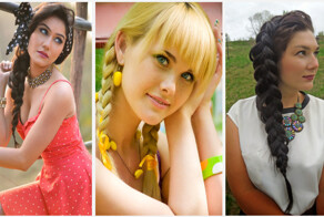 Девушки с косой