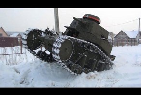 Построить танк своими руками? А почему бы и нет!