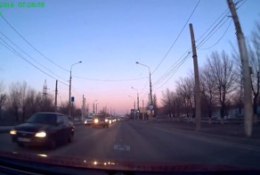 Авария дня. Столкновение трех автомобилей в Волгограде