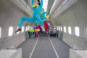 Невероятный клип группы OK Gо cнятый в невесомости