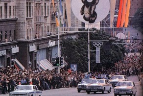 Автомобили и автобусы Олимпиады-80