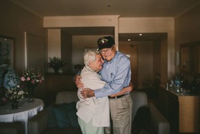 Трогательная история: ветеран нашел свою возлюбленную спустя 70 лет