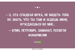 40 прикольных перлов от Петровича