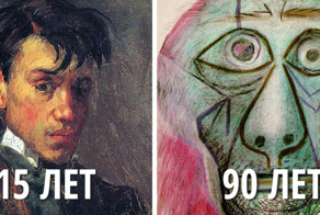 Как менялись с годами автопортреты Пикассо 