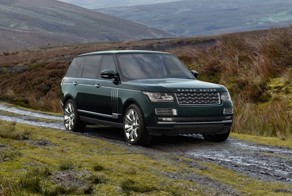 Роскошный внедорожник Range Rover для поездки на охоту
