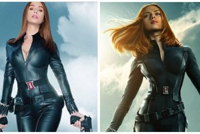 Девушка фотографируется в образе сексуальных женщин из популярных фильмов